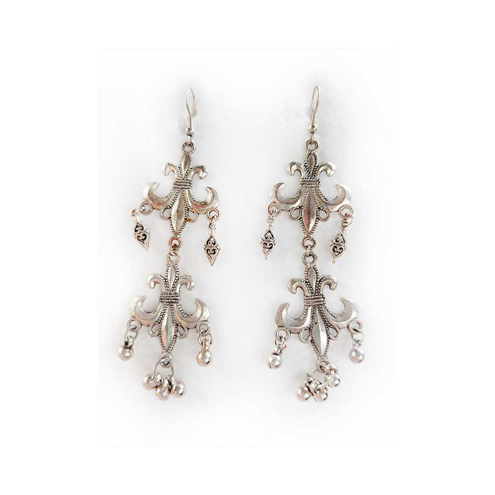 Royal Kashmiri Heritage Jhumka Earrings for Women